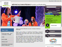 Tablet Screenshot of kulturafrenstat.cz